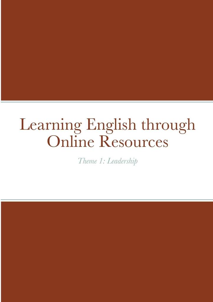 Learning English through Online Resources