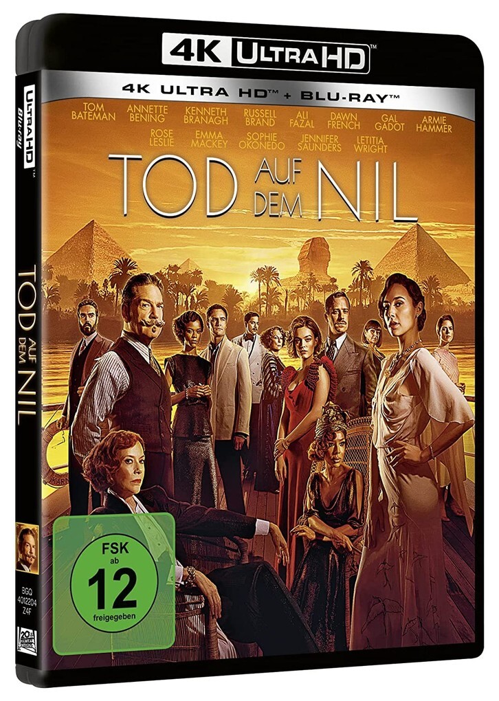 Tod auf dem Nil (2022) 4K 1 UHD-Blu-ray + 1 Blu-ray