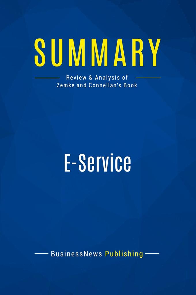 Summary: E-Service
