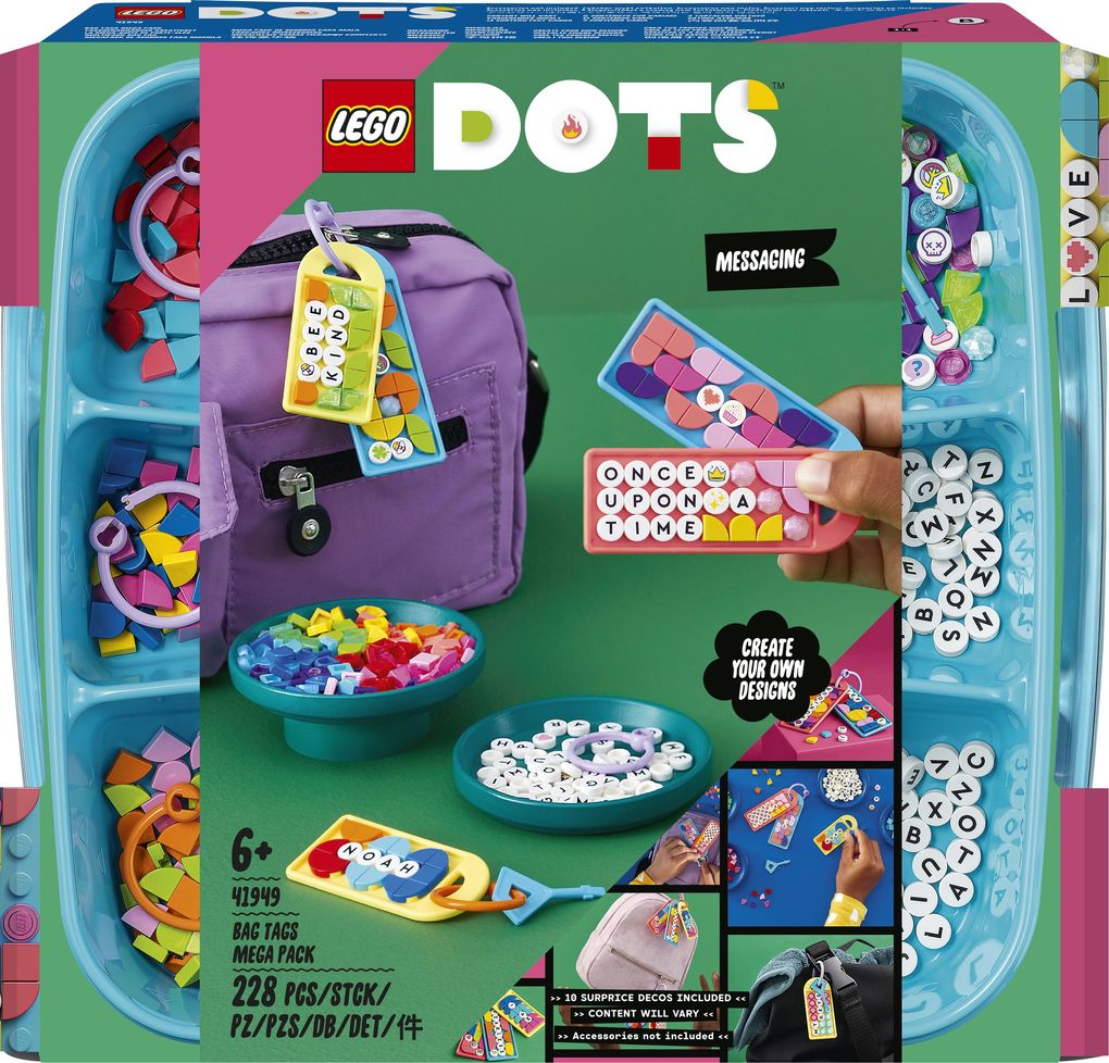 Image of LEGO® DOTS - 41949 Taschenanhänger Kreativset