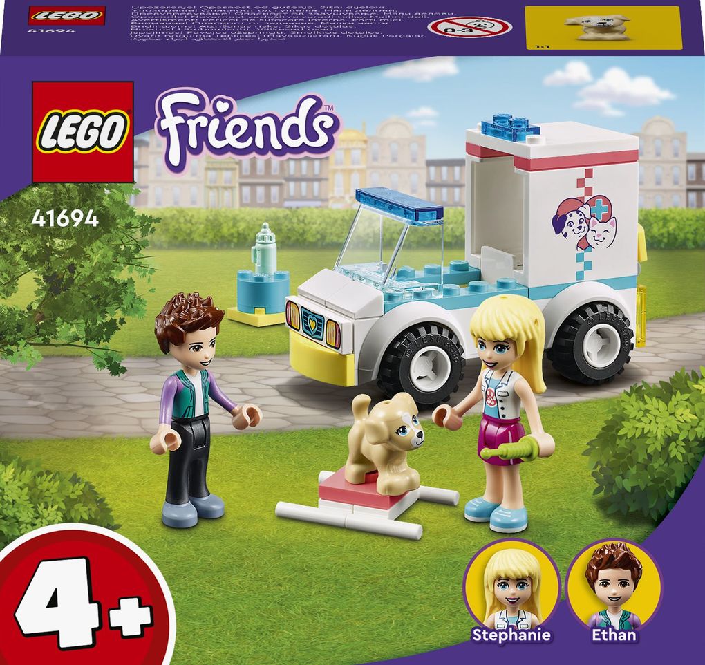 Image of LEGO Friends 41694 Tierrettungswagen