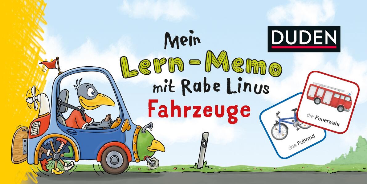 Duden: Mein Lern-Memo mit Rabe Linus ¿ Fahrzeuge VE/3
