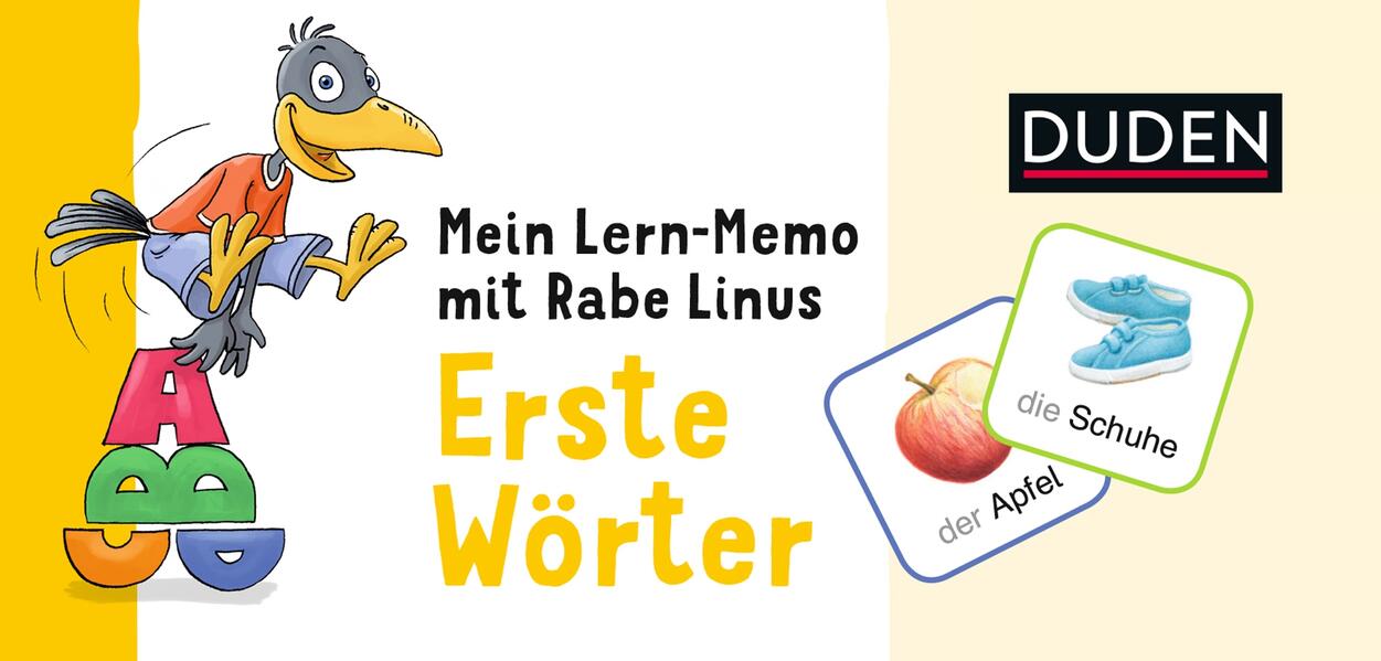 Duden: Mein Lern-Memo mit Rabe Linus - Erste Wörter VE 3