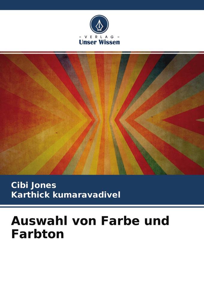 Auswahl von Farbe und Farbton