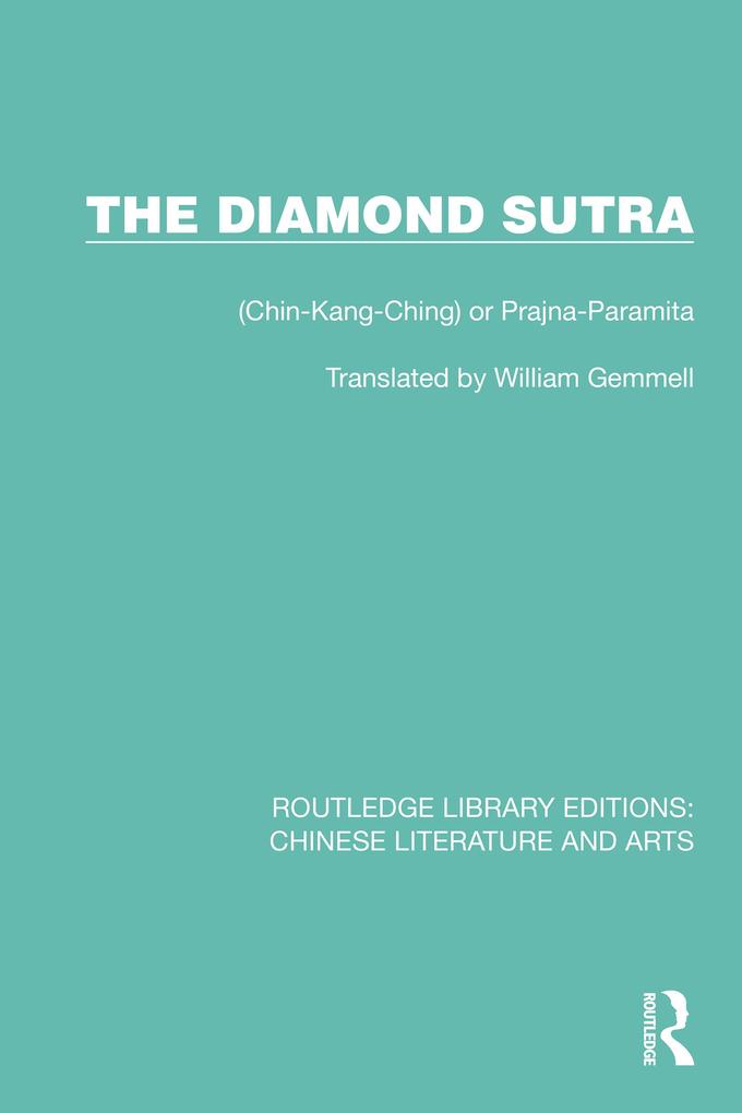 The Diamond Sutra