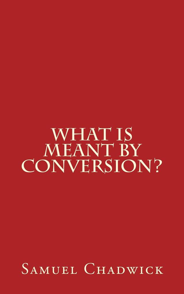 What is Meant by Conversion?