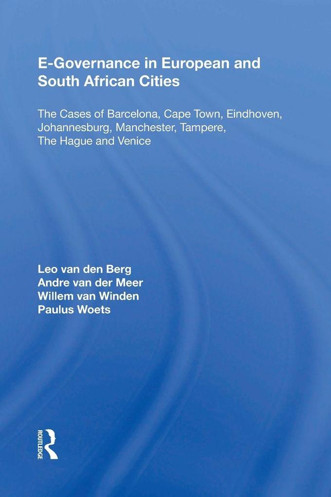 E-Governance in European and South African Cities