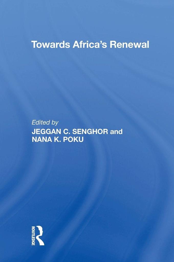 Towards Africa's Renewal