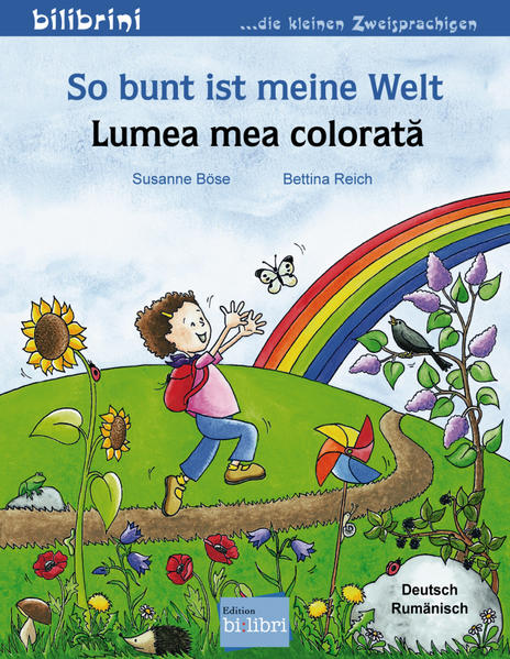 Image of So bunt ist meine Welt. Kinderbuch Deutsch-Rumänisch