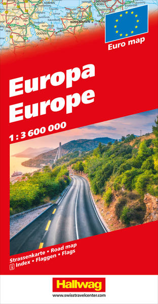 Europa Strassenkarte 1:36 Mio.