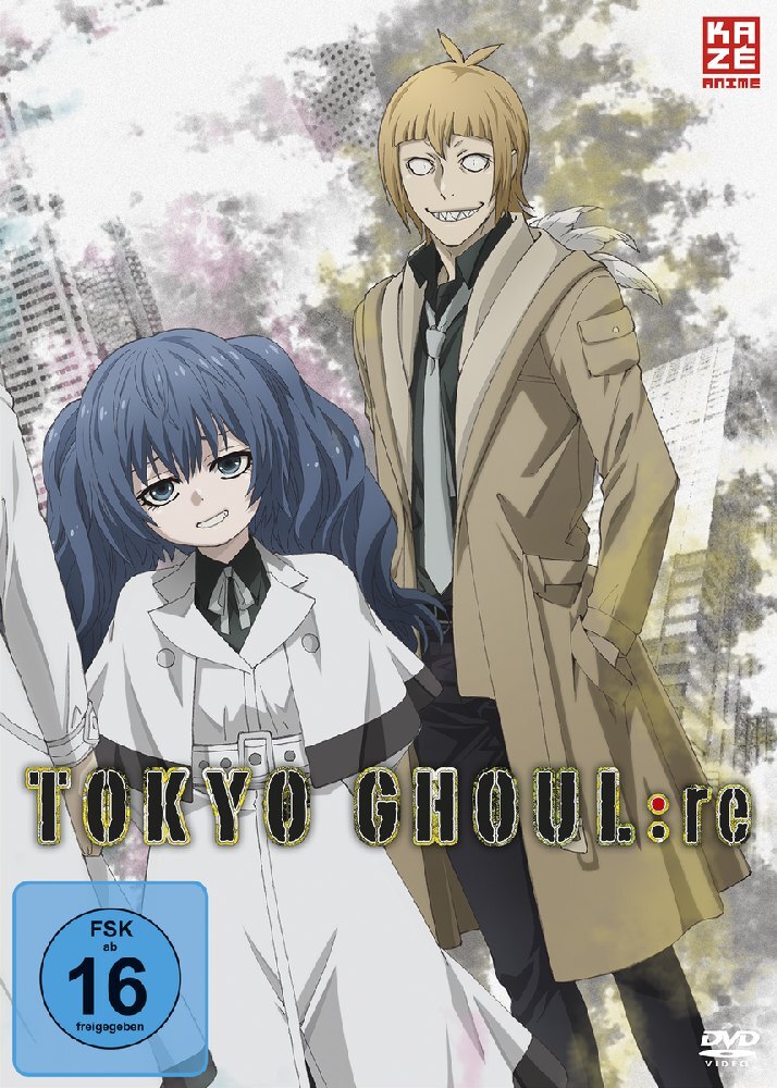 Tokyo Ghoul: re - Gesamtausgabe. Staffel.3.1 4 DVD