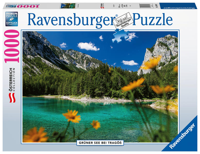 Image of Ravensburger - Grüner See bei Tragöß 1000 Teile