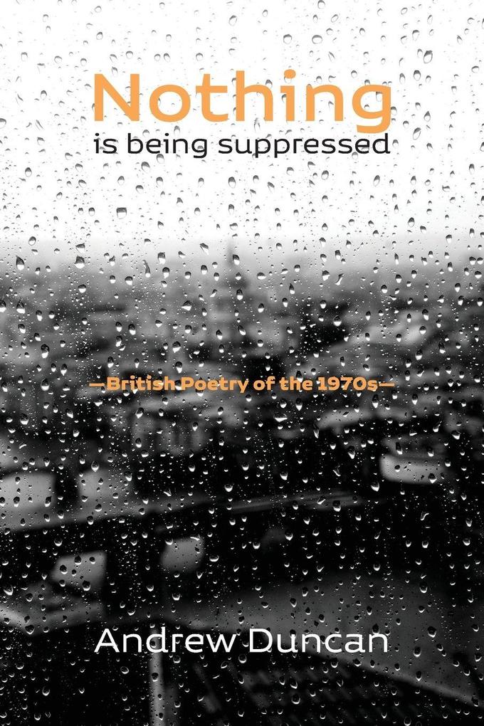 Nothing is being suppressed