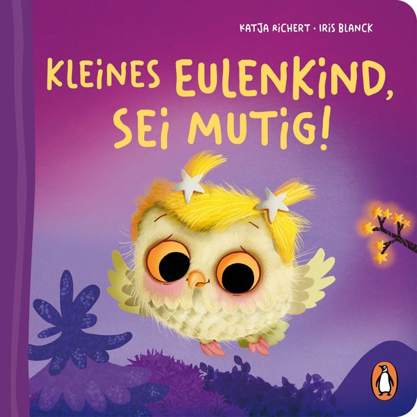Kleines Eulenkind sei mutig!