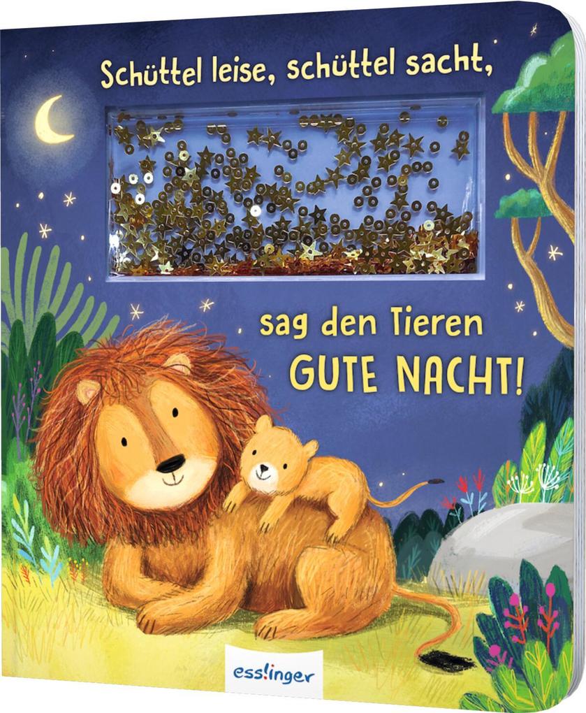 Image of Schüttel-Pappe: Schüttel leise schüttel sacht sag den Tieren Gute Nacht!