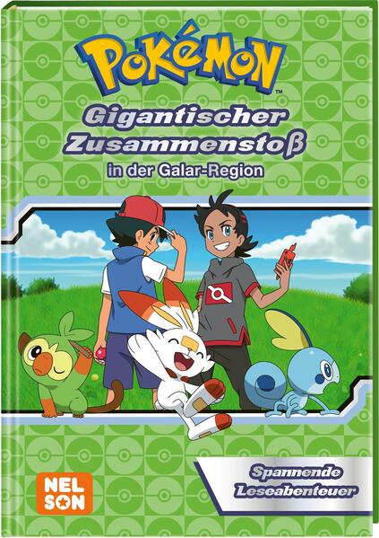 Image of Pokémon Lesebuch: Gigantischer Zusammenstoß in der Galar-Region