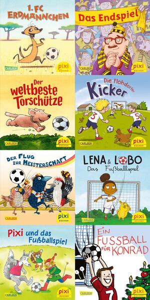 Image of Pixi-Box 285: Pixi und seine Fußball-Freunde (8x8 Exemplare)