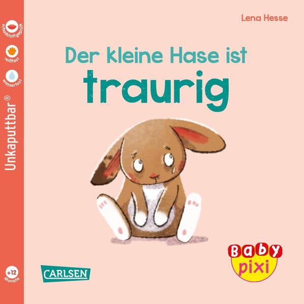 Baby Pixi (unkaputtbar) 110: VE 5 Der kleine Hase ist traurig (5 Exemplare)