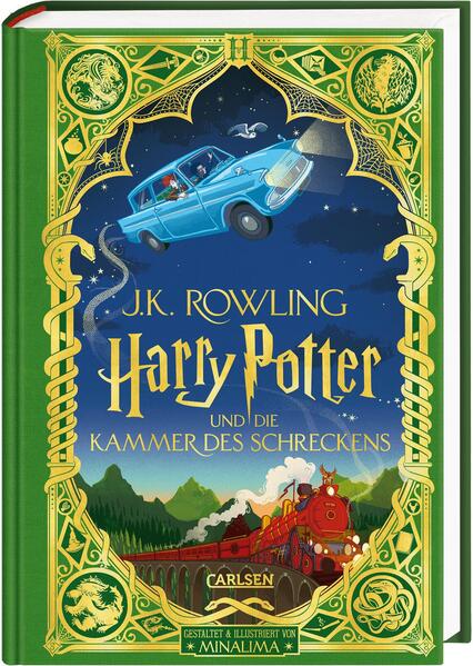 Carlsen Verlag GmbH Harry Potter Und Die Kammer Des Schreckens (MinaLima-Edition Mit 3D-Papierkunst 2)
