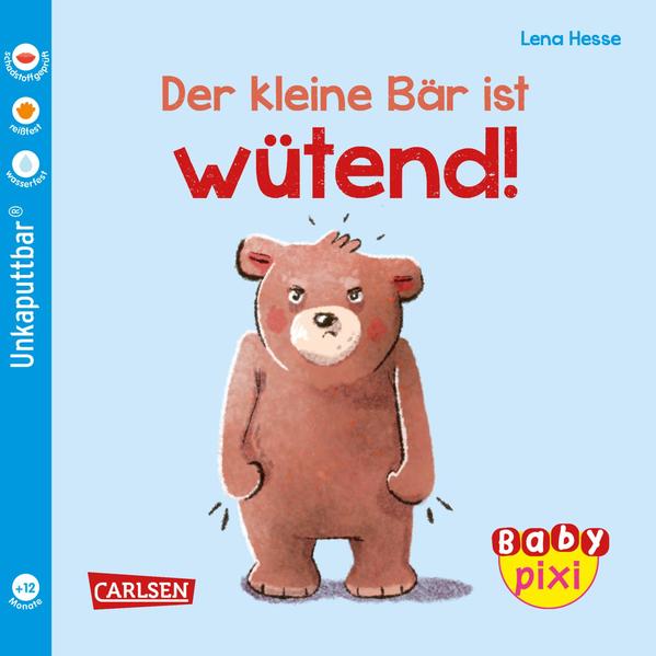 Image of Baby Pixi (unkaputtbar) 109: VE 5 Der kleine Bär ist wütend (5 Exemplare)