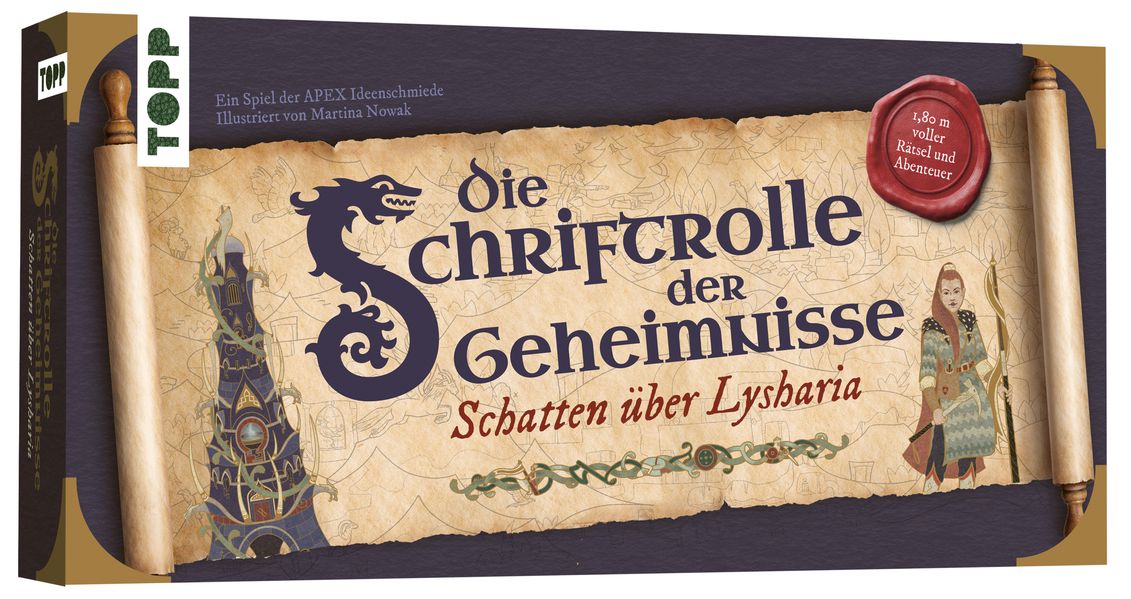 Die Schriftrolle der Geheimnisse - Schatten über Lysharia