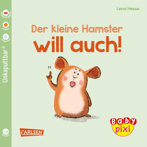 Image of Baby Pixi (unkaputtbar) 112: VE 5 Der kleine Hamster will auch (5 Exemplare)