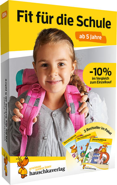 Image of Vorschulblock-Paket: Fit für die Schule! ab 5 Jahre