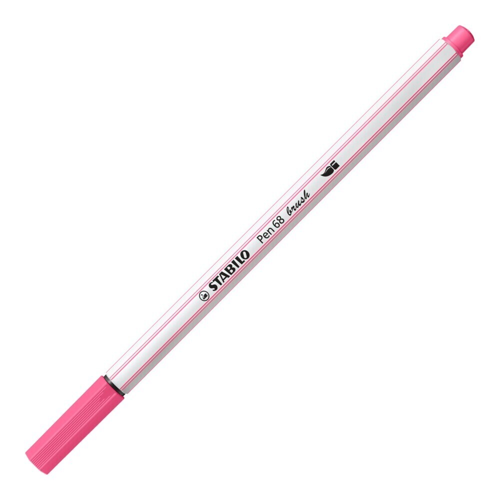 STABILO Pen 68 brush rosa