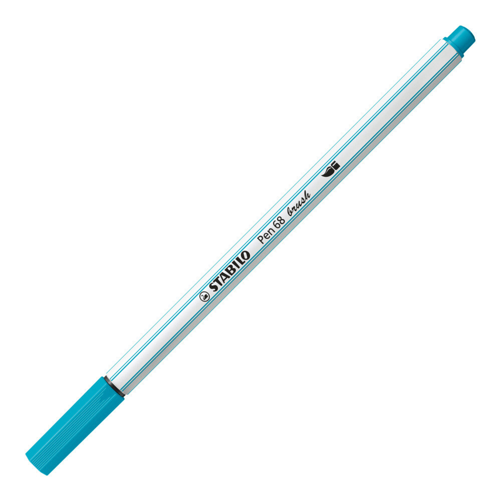 STABILO Pen 68 brush hellblau