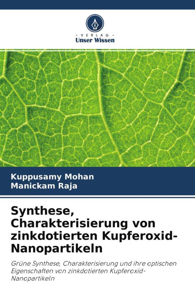 Synthese Charakterisierung von zinkdotierten Kupferoxid-Nanopartikeln