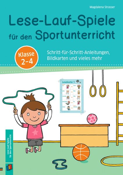 Lese-Lauf-Spiele für den Sportunterricht - Klasse 2 - 4