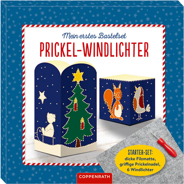 Image of Mein erstes Bastelset: Prickel-Windlichter