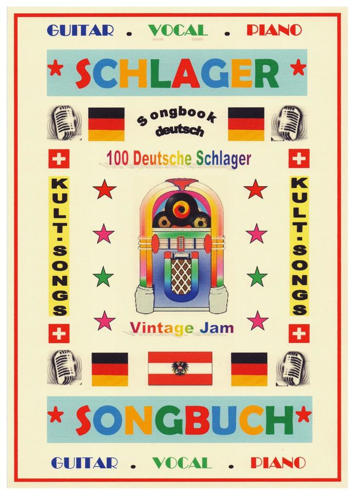 100 Deutsche Kult-Schlager + 100 Gitarren-Playbacks (MP3)