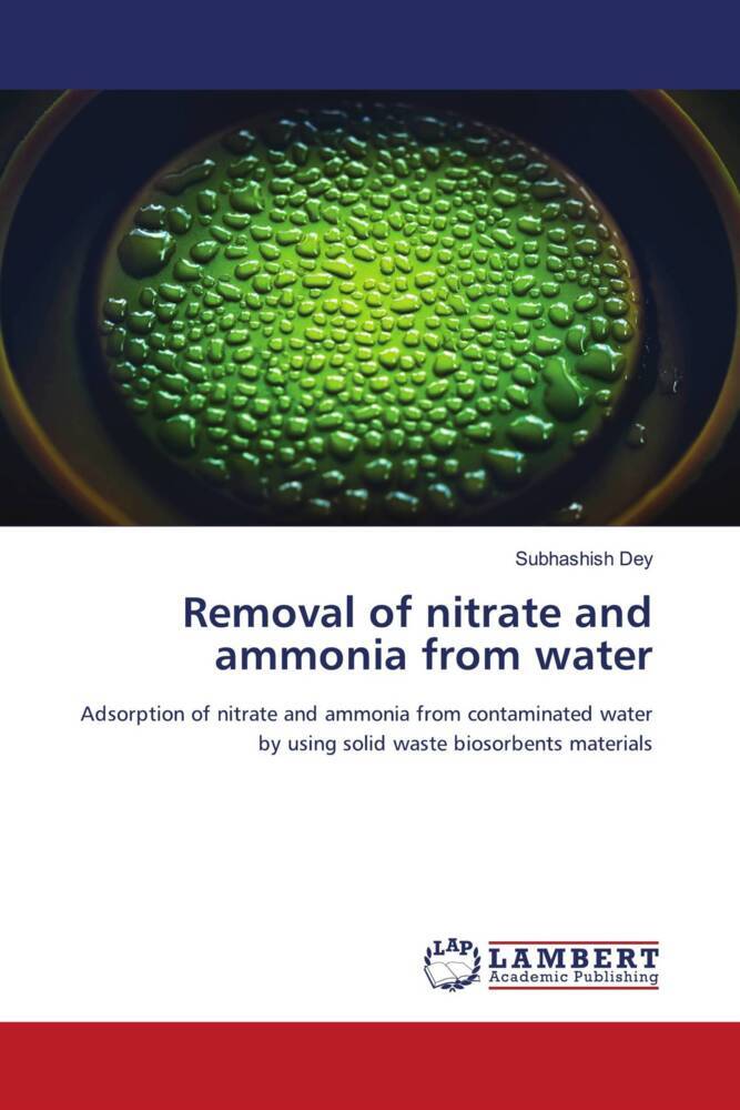 Removal of nitrate and ammonia from water