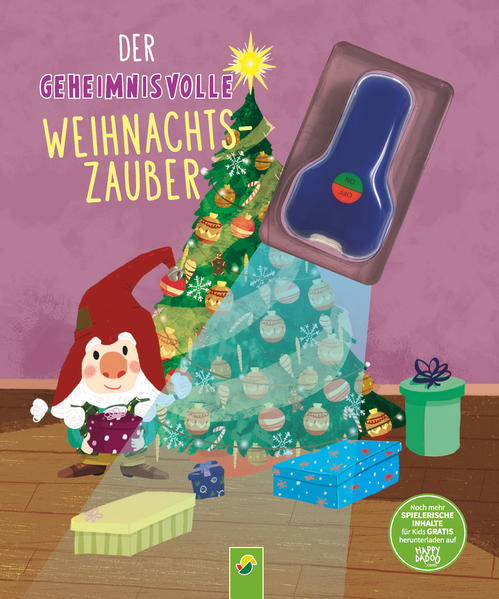 Image of Der geheimnisvolle Weihnachtszauber (Mit UV-Licht-Taschenlampe)