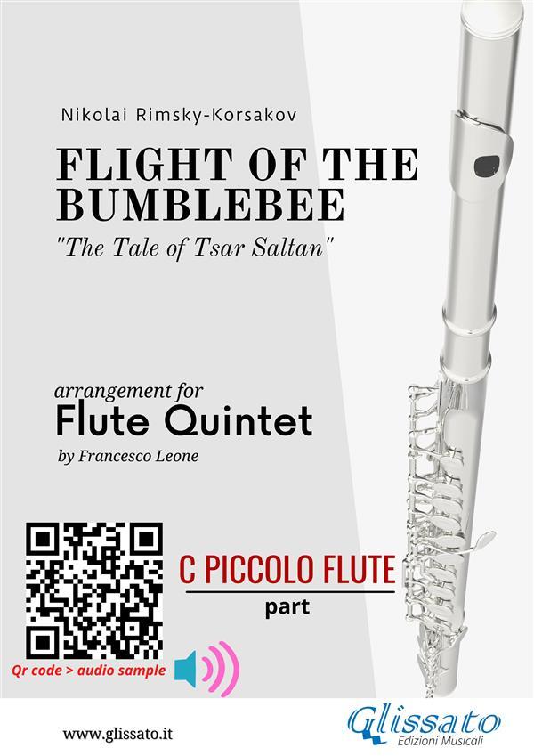 C piccolo Flute part: Flight of The Bumblebee for Flute Quintet