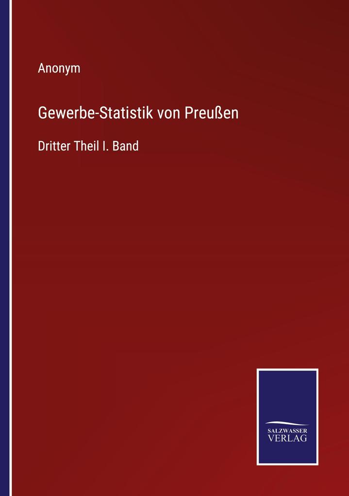 Gewerbe-Statistik von Preußen