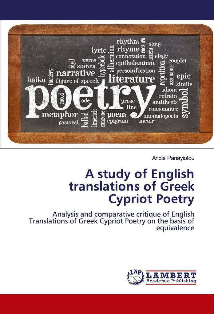 A study of English translations of Greek Cypriot Poetry