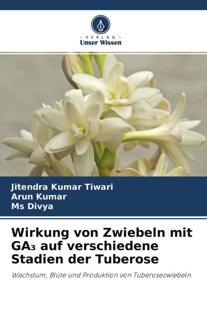 Wirkung von Zwiebeln mit GA auf verschiedene Stadien der Tuberose