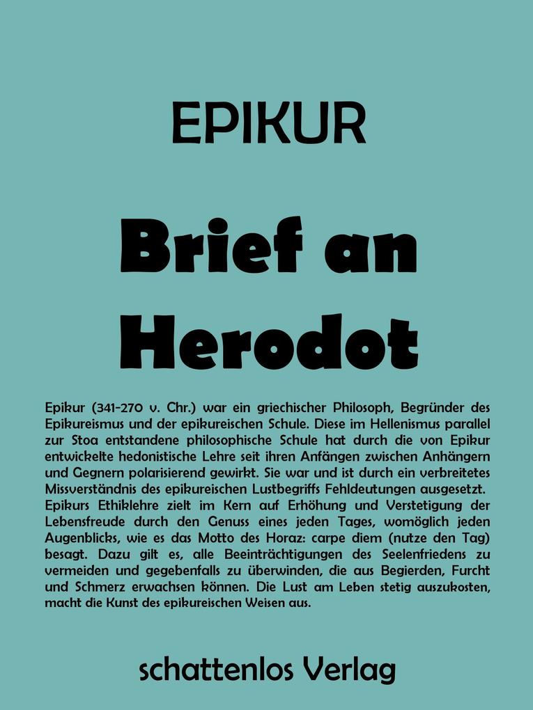 Brief an Herodot