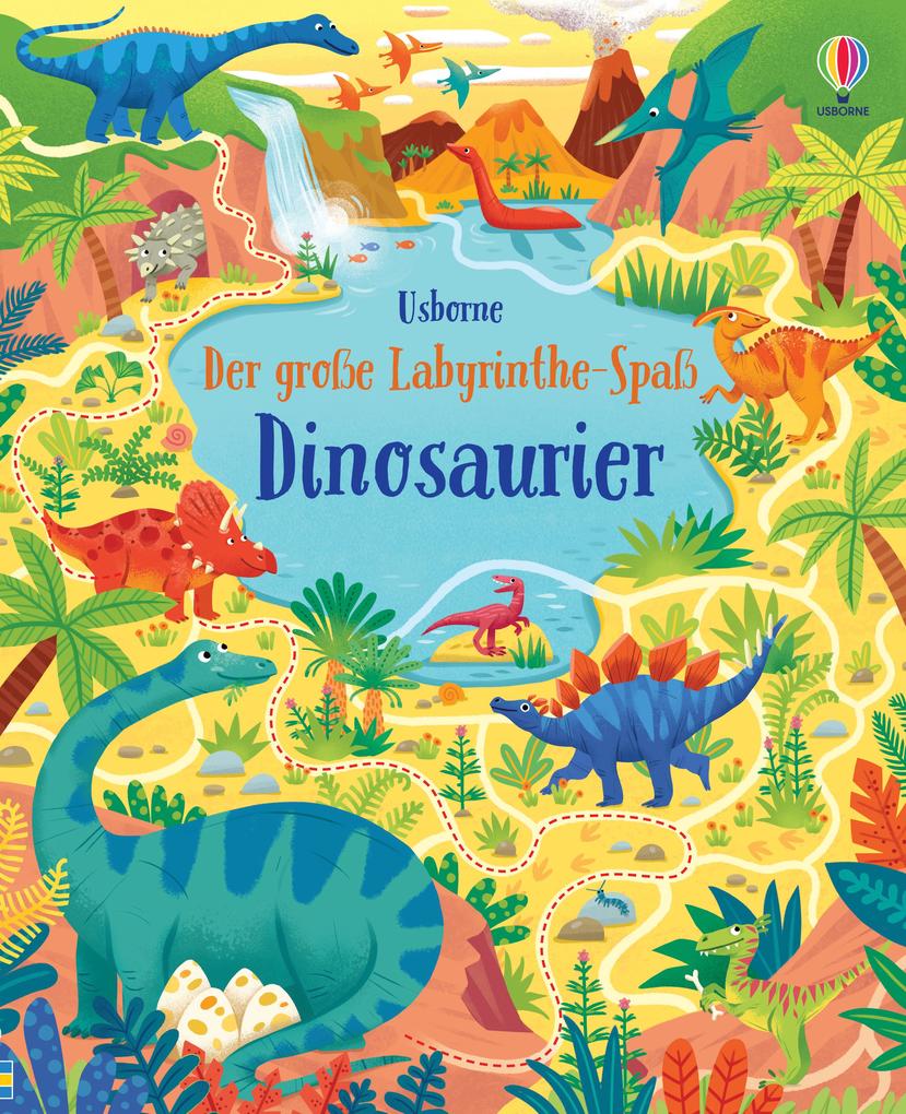 Der große Labyrinthe-Spaß: Dinosaurier (Usborne Labyrinthe-Bücher) - Bild 3