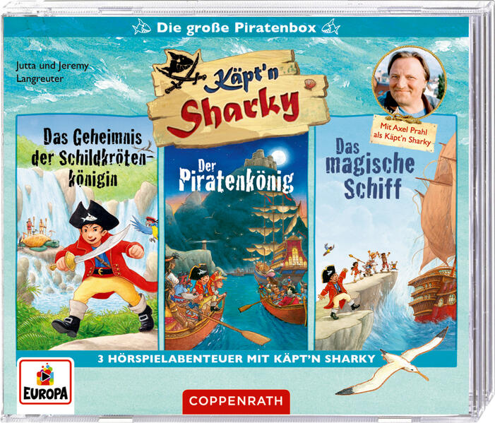 Käpt‘n Sharky - Die große Piratenbox (3 CDs)