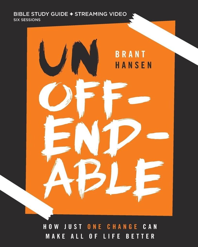 Unoffendable Bible Study Guide plus Streaming Video