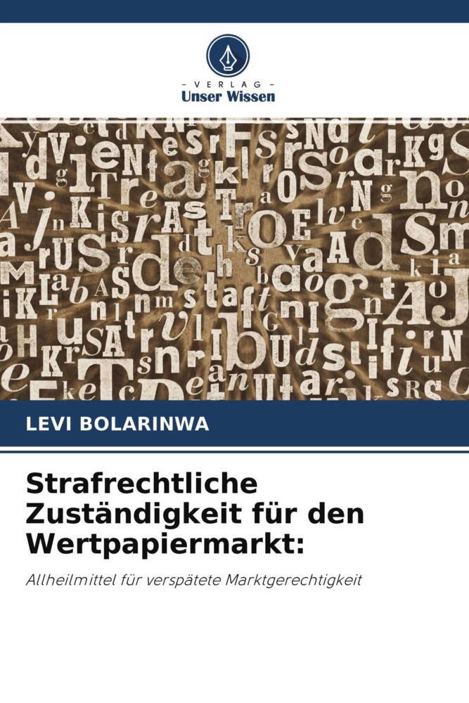 Strafrechtliche Zuständigkeit für den Wertpapiermarkt: