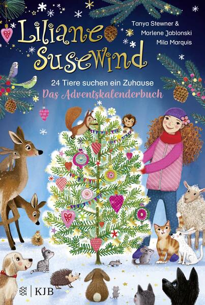 Image of Liliane Susewind - 24 Tiere suchen ein Zuhause. Das Adventskalenderbuch