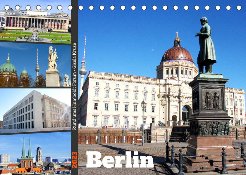 Image of Berlin - Rund ums Humboldt Forum (Tischkalender 2023 DIN A5 quer)