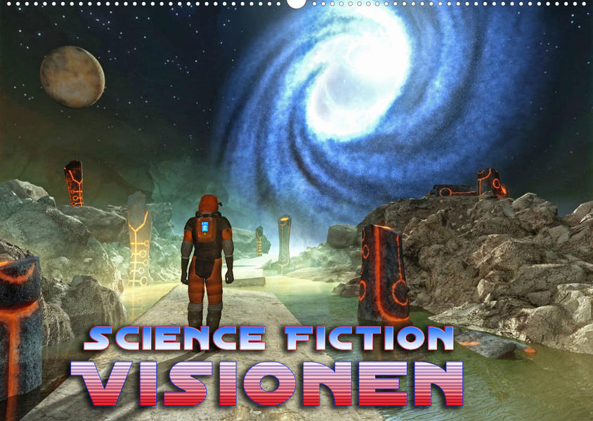 Science Fiction Visionen (Wandkalender 2023 DIN A2 quer) - Karsten Schröder