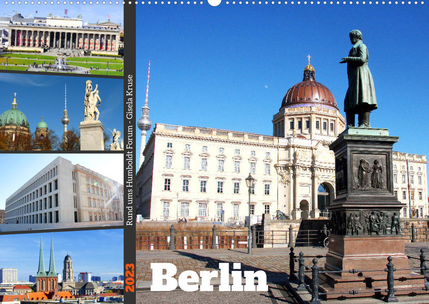 Image of Berlin - Rund ums Humboldt Forum (Wandkalender 2023 DIN A2 quer)