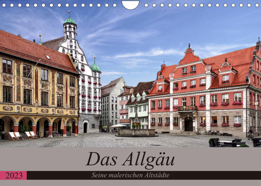 Image of Das Allgäu - Seine malerischen Altstädte (Wandkalender 2023 DIN A4 quer)