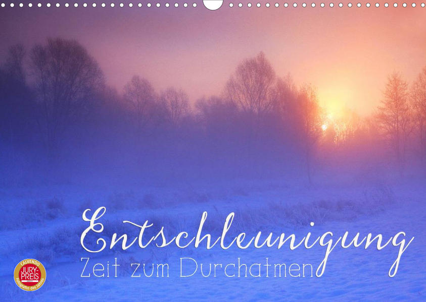 Entschleunigung - Zeit zum Durchatmen (Wandkalender 2023 DIN A3 quer) - Martina Cross